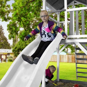 Beach tower 2 balançoires, échelle de s