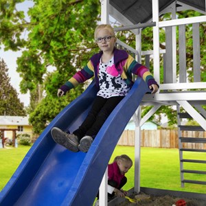 Beach tower avec échelle de singe, 1 ba