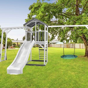 Beach tower avec échelle de singe, 1 ba