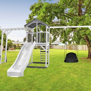 Beach tower avec échelle de singe, 1 ba