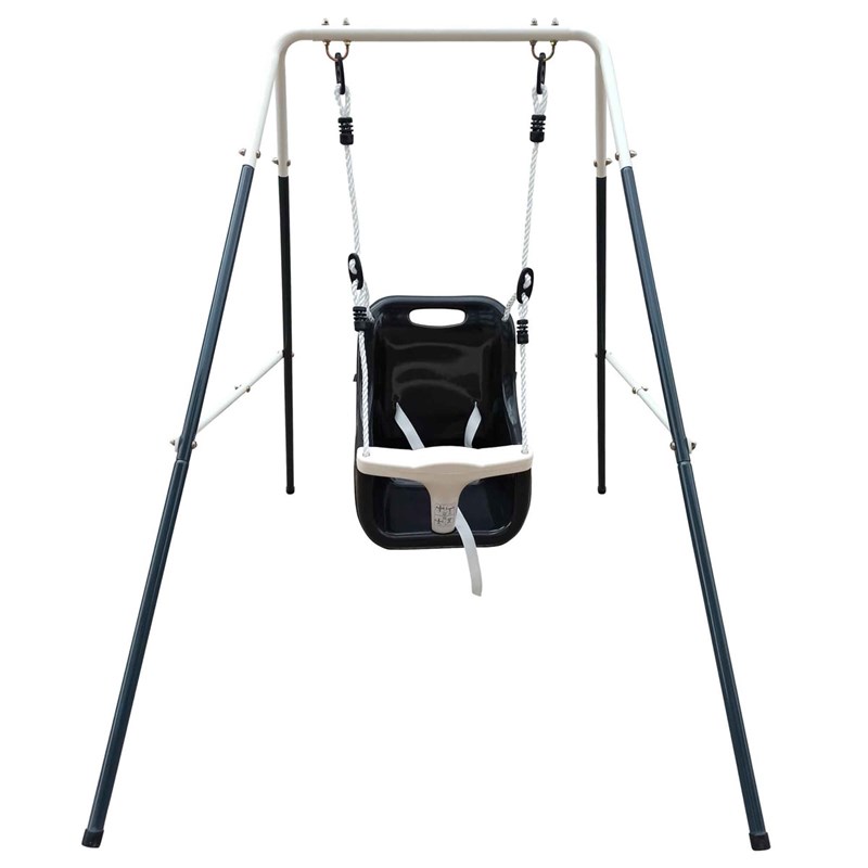 Portique, balançoire pour bébé en métal