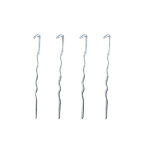 Portique en métal gris et blanc avec ba