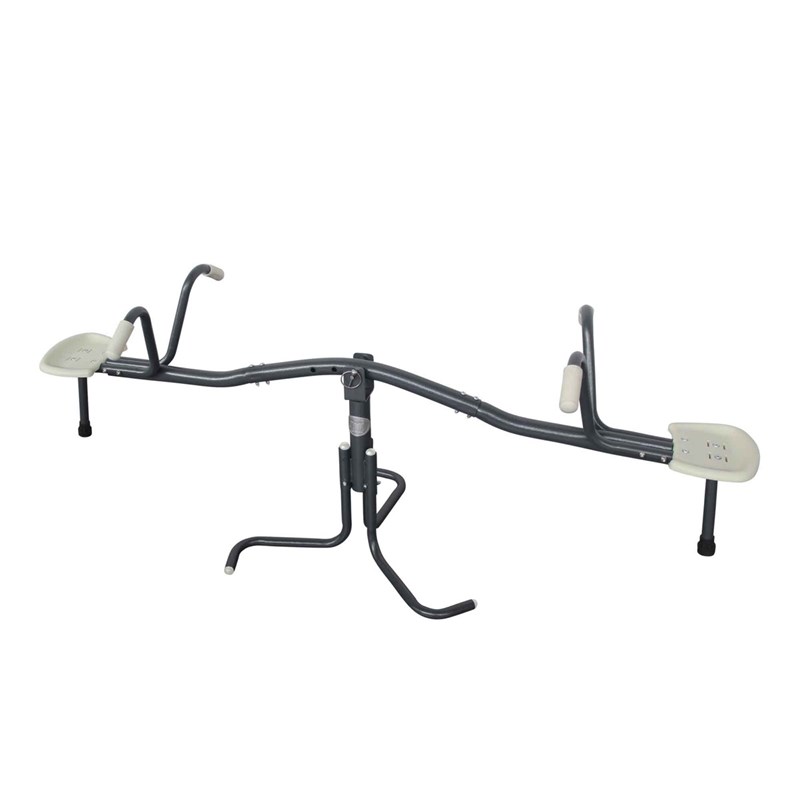 Balançoire double rotative 360° en méta