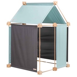 Jeu de construction géant en bois et ti