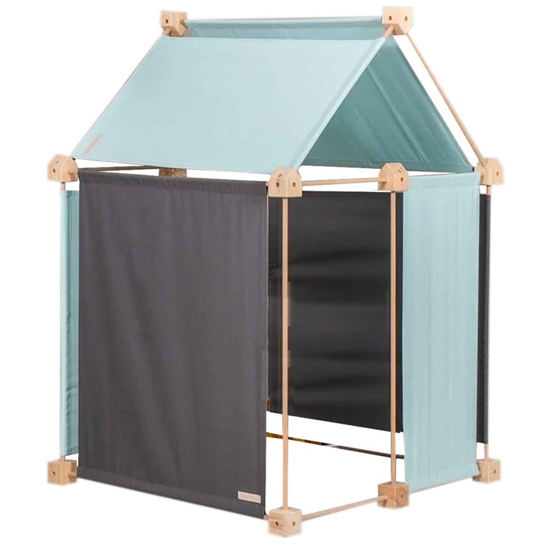 Jeu de construction géant en bois et ti