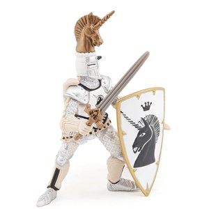 Figurine maître des armes cimier licorn