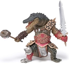 Figurine mutant crocodile
