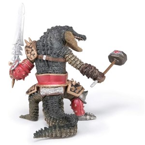 Figurine mutant crocodile