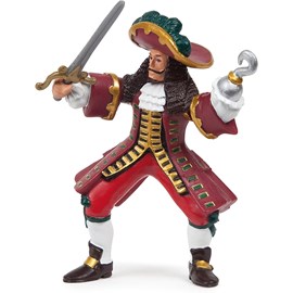 Figurine capitaine pirate