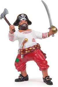 Figurine pirate à la hache