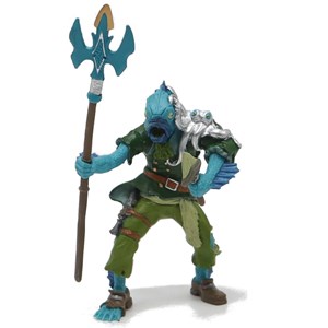 Figurine pirate mutant poisson
