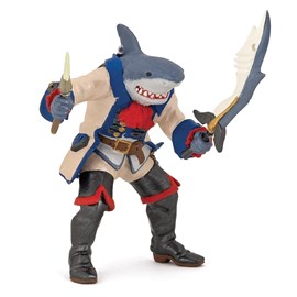 Figurine pirate mutant requin
