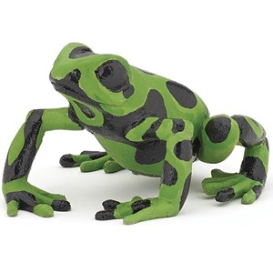 Figurine grenouille équatoriale verte