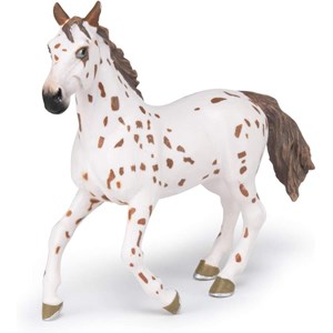 Figurine jument appaloosa