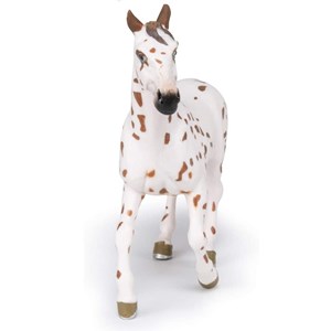 Figurine jument appaloosa