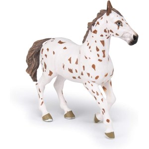 Figurine jument appaloosa