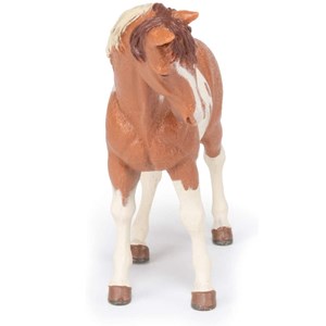 Figurine jument pinto