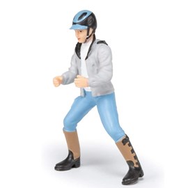Figurine jeune cavalier