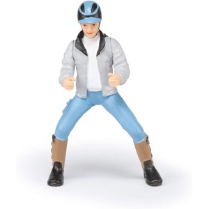 Figurine jeune cavalier
