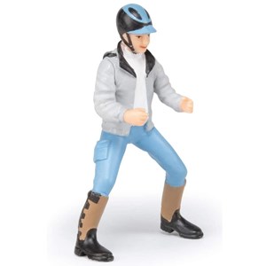 Figurine jeune cavalier