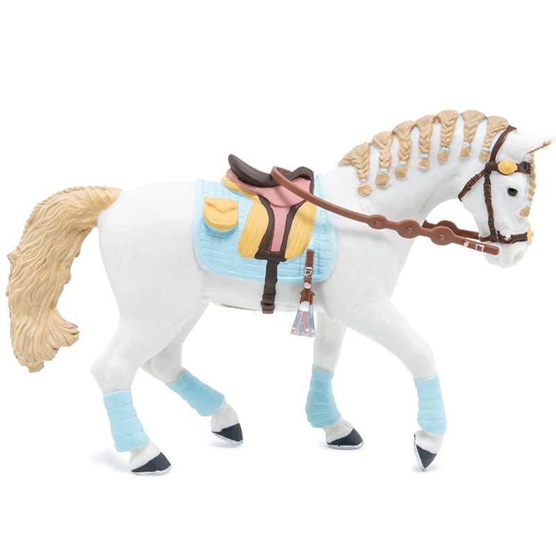 Figurine cheval de la cavalière adulte