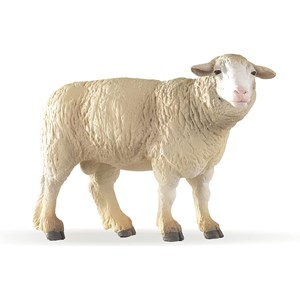 Figurine brebis mérinos
