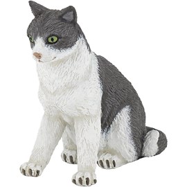 Figurine chatte assise