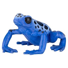 Figurine grenouille équatoriale bleue