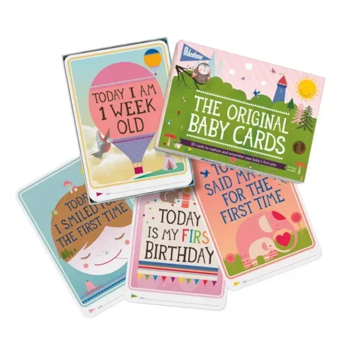 Milestone - Baby cards - version anglaise