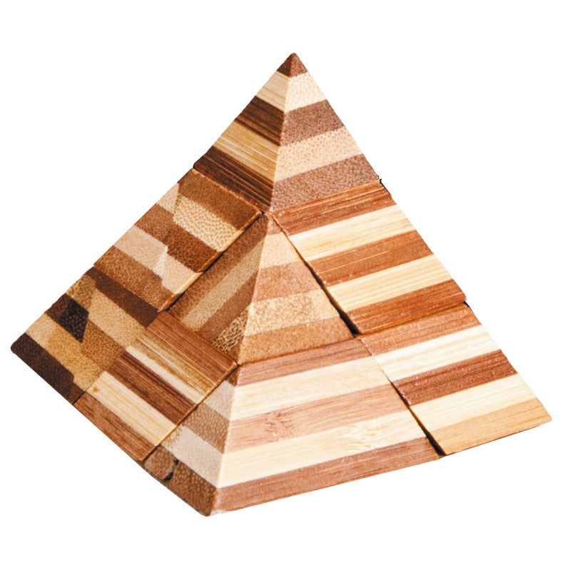 Casse-tête bambou pyramide