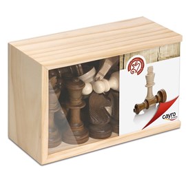 Pièces d'échecs - roi de 8,89 cm de ha