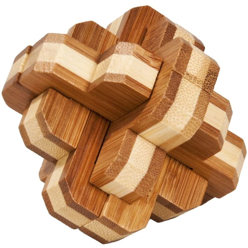 Casse-tête bambou nœud rond