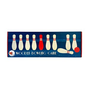 Jeu de bowling en bois