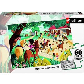 Puzzle bienvenue au centre équestre 60