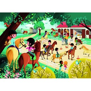 Puzzle bienvenue au centre équestre 60