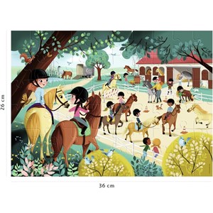 Puzzle bienvenue au centre équestre 60