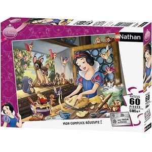Puzzle blanche neige 60 pcs
