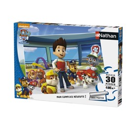 Puzzle la pat'patrouille réunie 30 pcs