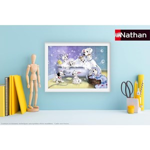 Puzzle tous au bain 101 dalmatiens 60 pc