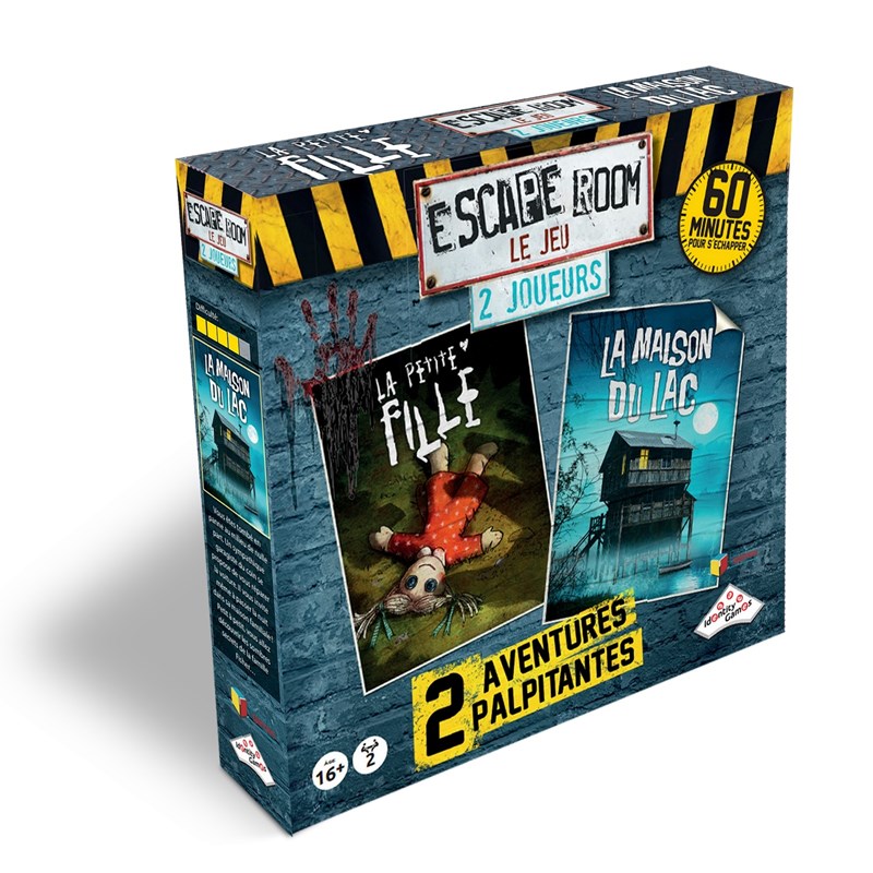 Escape games - coffret 2 joueurs horreur