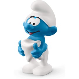 Figurine schtroumpf avec dent
