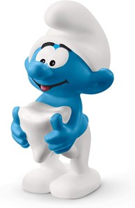 Figurine schtroumpf avec dent