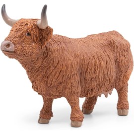 Figurine vache highland