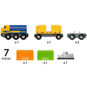 Long train de marchandises