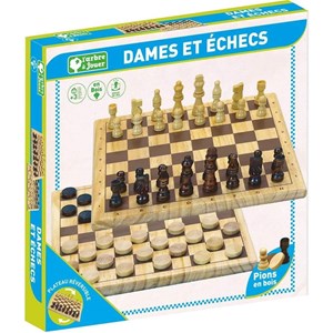 Jeu de dames et d'echecs