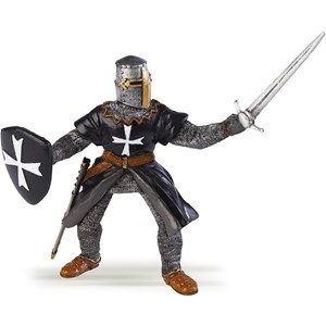 Figurine chevalier hospitalier à l'ép?