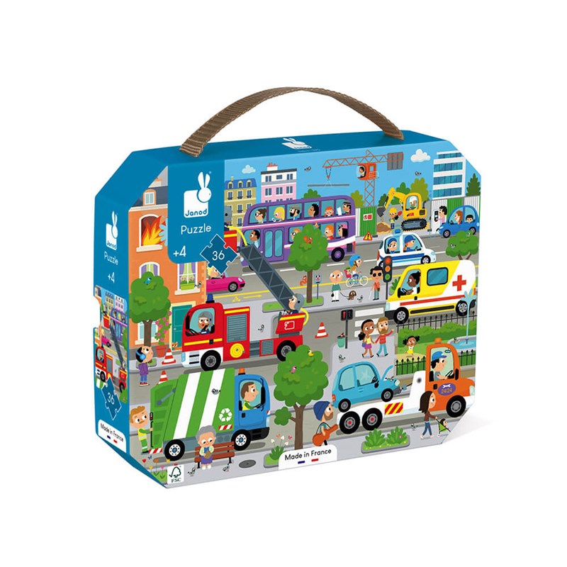 Puzzle city 36 pcs