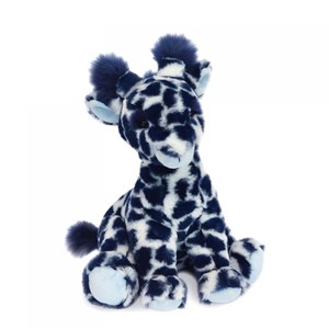 Peluche lisi la girafe bleue 30 cm