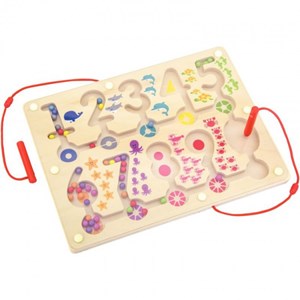 Labyrinthe magnétique chiffres