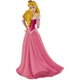 Figurine aurore en robe rose